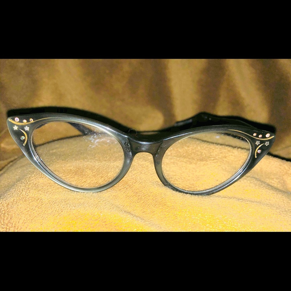 Vintage 1950 Cat Eye Glasses